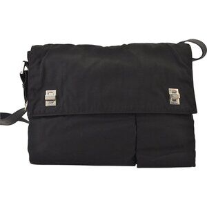 016243BL (L3) Gucci Crossbody Bag Black Nylon